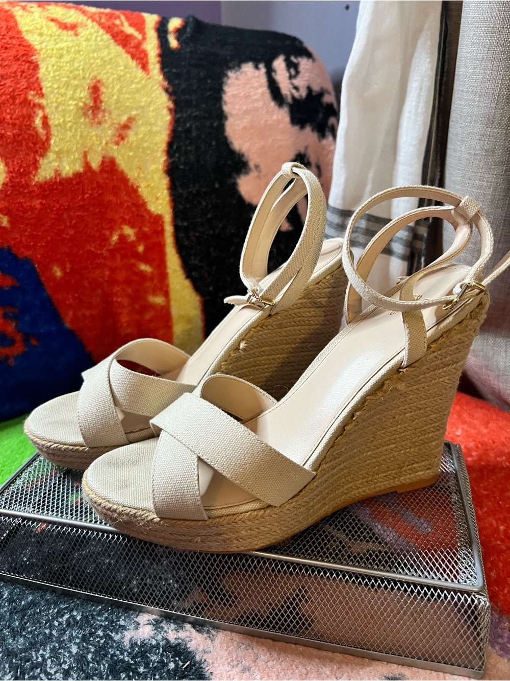 Victoria’s Secret Tan Wedges- Size 8.5